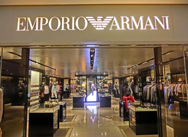 Emporio Armani en Armani Exchange 