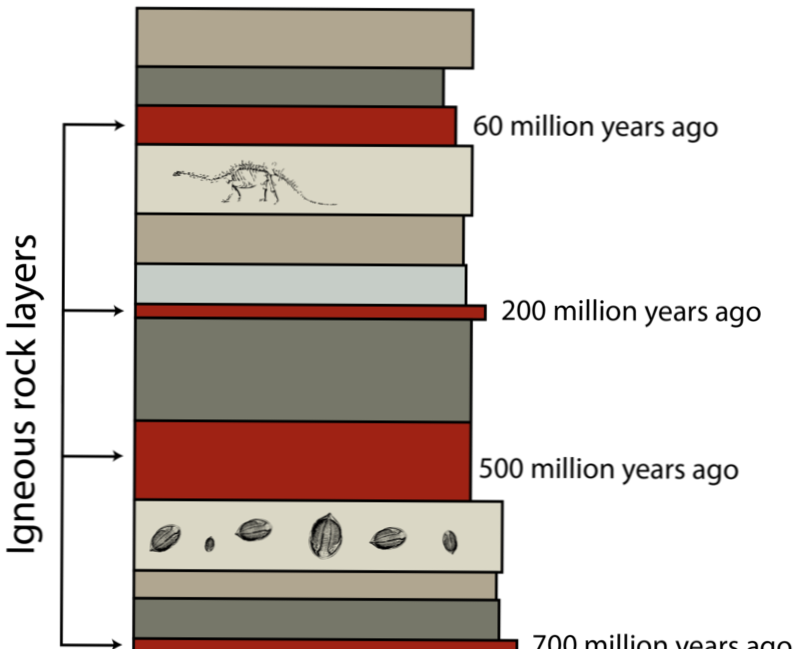 Metoder for dating sedimentære bergarter