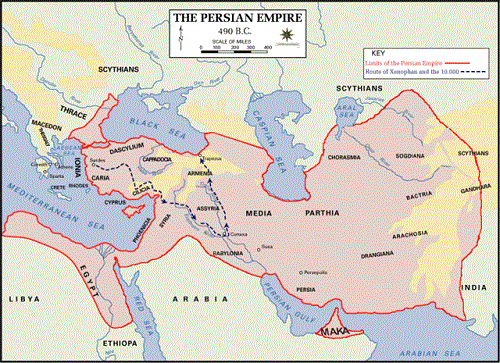 Ongekend Verschil tussen het Ottomaanse rijk en het Perzische rijk IP-45